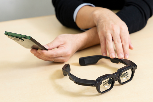 XRグラスMiRZAの写真