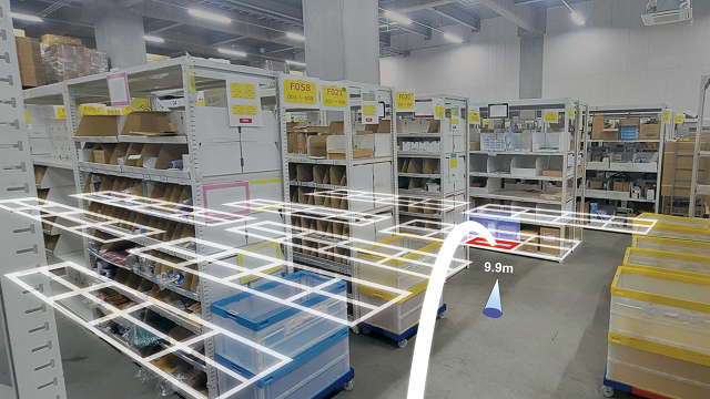 棚案内の表示イメージ